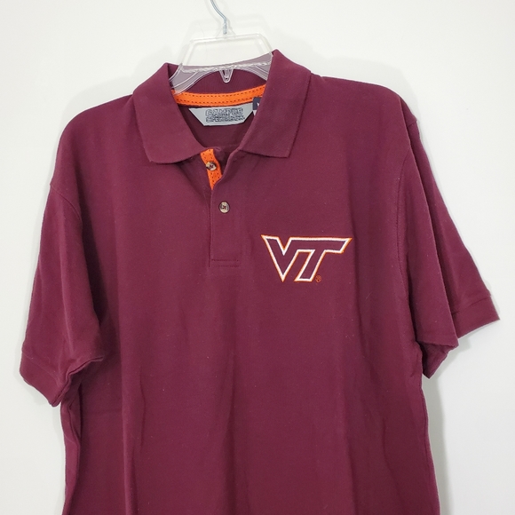 Virginia Tech Polo Shirt, Size Large - Picture 3 of 12